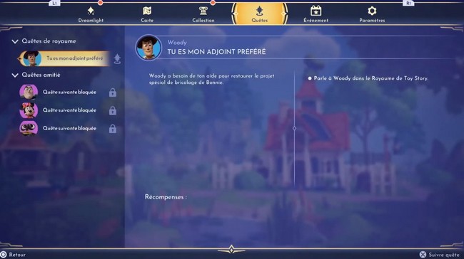 Tu es mon adjoint préféré Disney Dreamlight Valley