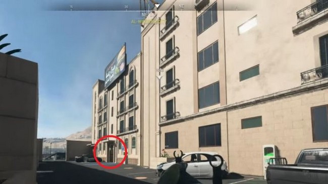 L'immeuble où se trouve l'appartement 103