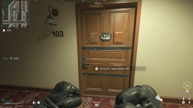 appartement 103 Warzone 2 DMZ