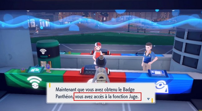 débloquer lafonction juge des IV Pokémon Écarlate et Violet
