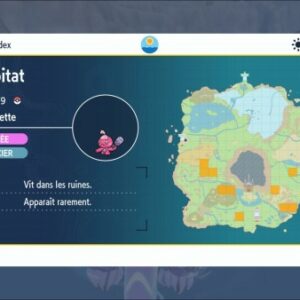 emplacements Forgerette Pokémon Écarlate et Violet