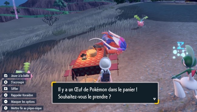 reproduction dans pokémon Ecarlate et Violet
