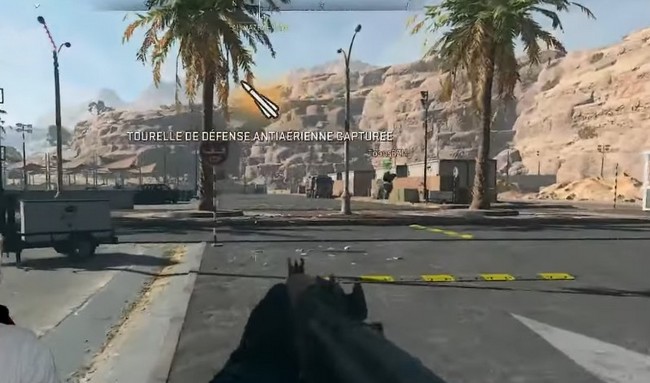 tourelle de défense anti aérienne capturée Warzone 2