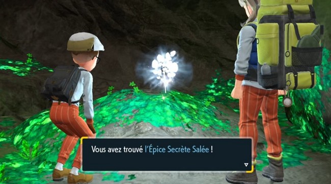 Épice secrète Salée dans Pokémon Écarlate et Viole