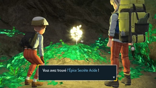 Épice secrète acide Pokémon Écarlate et Viole