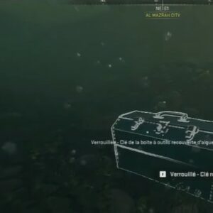 emplacement boîte à outils recouverte d'algues DMZ Warzone 2