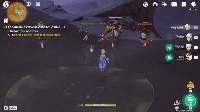 quête Fécondité ensevelie dans les dunes - 1 dans Genshin Impact-4