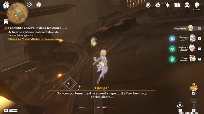 quête Fécondité ensevelie dans les dunes - 2 dans Genshin Impact-4