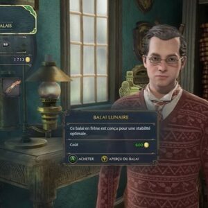 Acheter un balai chez Bôbalais-Hogwarts Legacy L'héritage de Poudlard