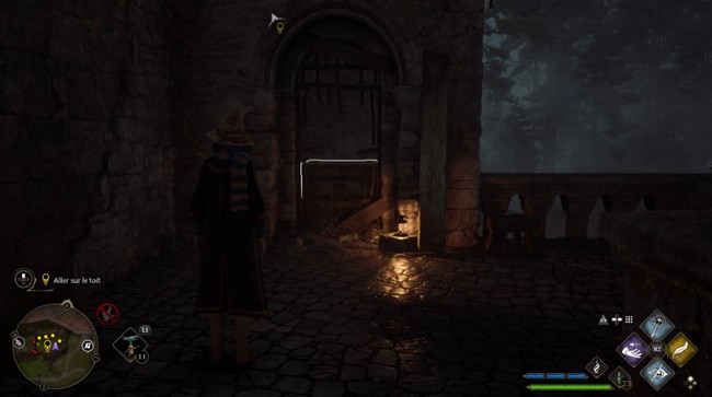 Aller sur le toit Quête Le haut donjon de L’héritage de Poudlard-1