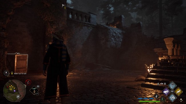 Aller sur le toit Quête Le haut donjon de L’héritage de Poudlard-2