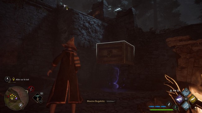 Aller sur le toit Quête Le haut donjon de L’héritage de Poudlard