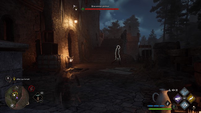 Aller sur le toit Quête Le haut donjon de L’héritage de Poudlard