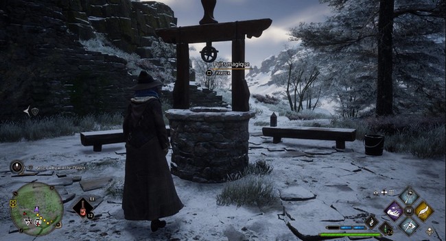 Emplacement Carte Puits magique Hogwarts Legacy
