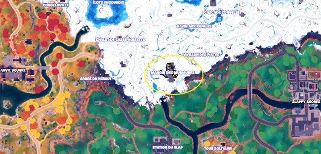Emplacement Personnage 18 Fortnite Saison 1 Chapitre 4