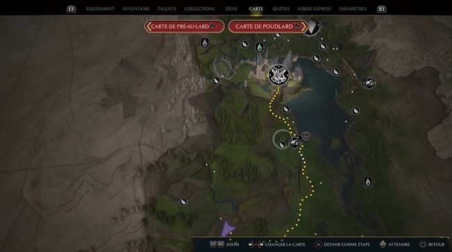 Emplacements Œufs de serpencendre Hogwarts Legacy-1