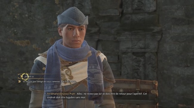 Faut-il apporter le cadre de Ferdinand aux Trois Balais ou à La Tête du sanglier dans Hogwarts Legacy