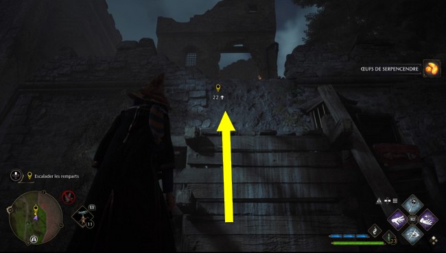 Haut donjon Hogwarts Legacy