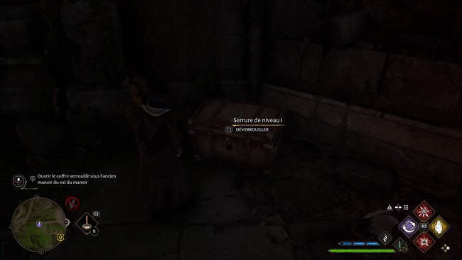 Le trésor du tombeau maudit Hogwarts Legacy