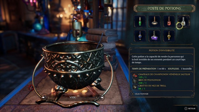 Potion d'Invisibilité