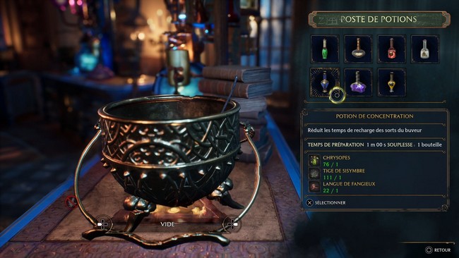 Potion de concentration