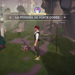 Quête La poignée de porte dorée Disney Dreamlight Valley
