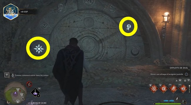 Quête Vol d'Oiseau Hogwarts Legacy-solution puzzle