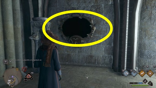 Solution Puzzles miroirs avec papillons Hogwarts Legacy