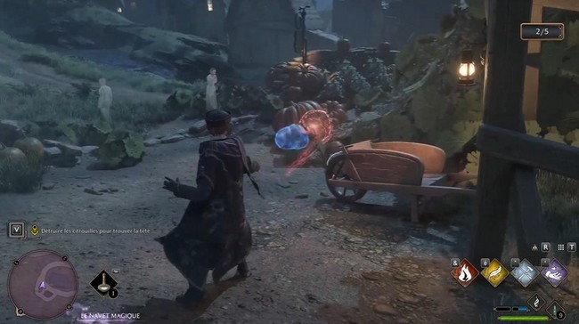 Troisième emplacement de citrouille Hogwarts Legacy