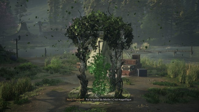 aider l'inconnue dans l'Epreuve de Merlin de Hogwarts Legacy