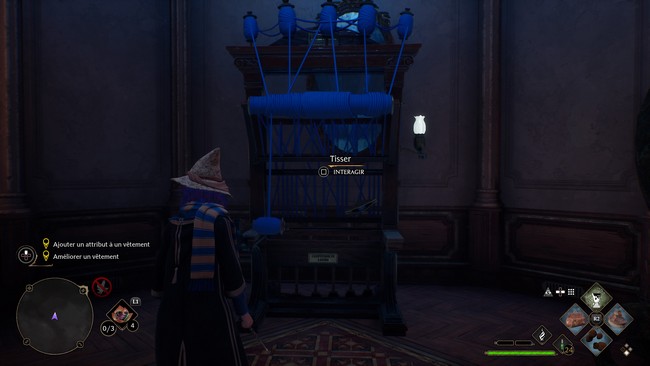 Hogwarts Legacy ajouter un attribut et améliorer un de vos vêtements