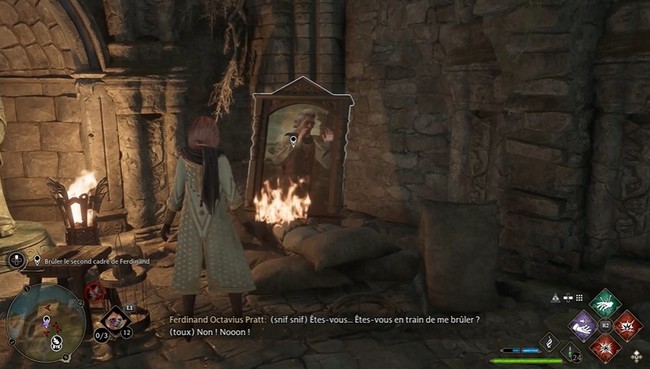 bruler le second cadre de Ferdinand