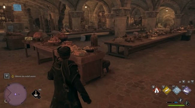 entrer dans les Cuisines de Poudlard dans Hogwarts Legacy
