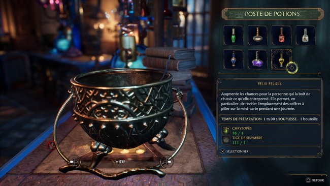 la potion Felix Felicis