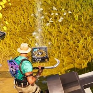Endommager des coffres des Adoubés pour obtenir des disques durs Fortnite