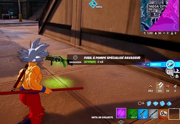 le Fusil a Pompe Spécialisé Ravageur fortnite