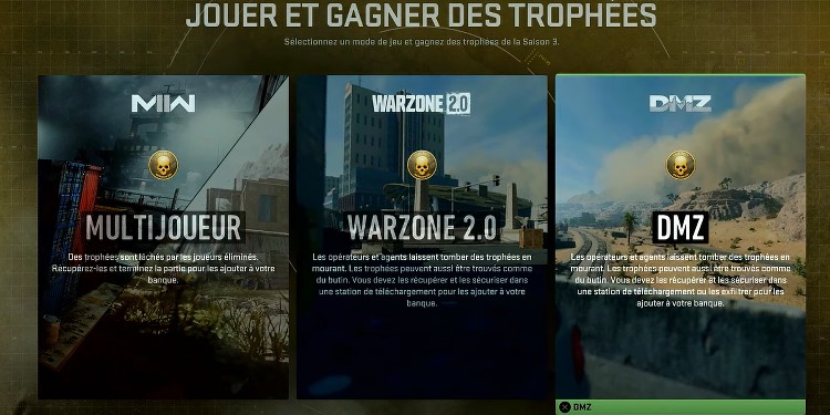 Comment obtenir des trophées dans Trophy Hunt
