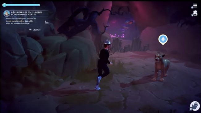 Des yeux dans l'obscurité Disney Dreamlight Valley