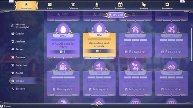 Décoration oeuf-orisante Disney Dreamlight Valley