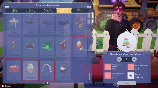 Décoration Œuf-orisante-Disney Dreamlight Valley