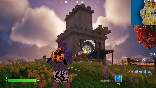 Emplacement tour de guet fortnite-3
