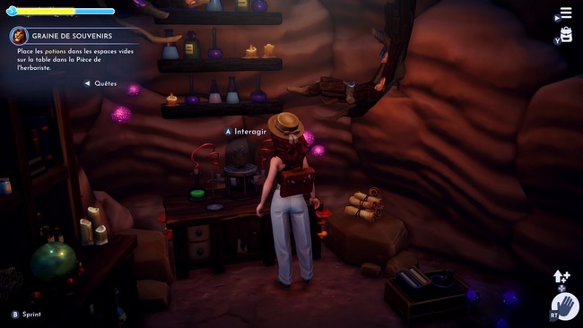 Graine de souvenirs dans Disney Dreamlight Valley