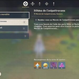 Itihâsa de l'asipattravana-genshin impact