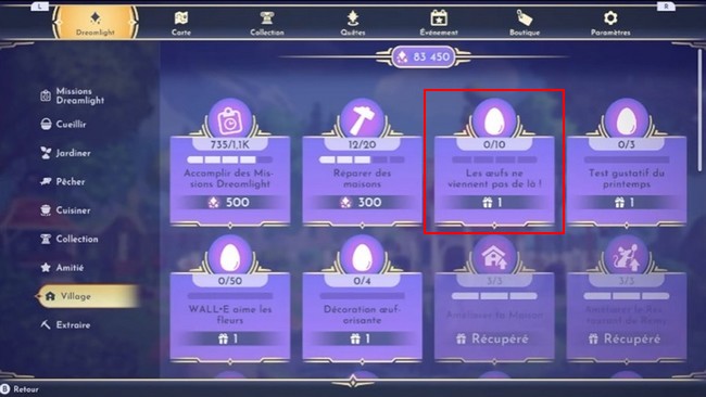 Les œufs ne viennent pas de là !