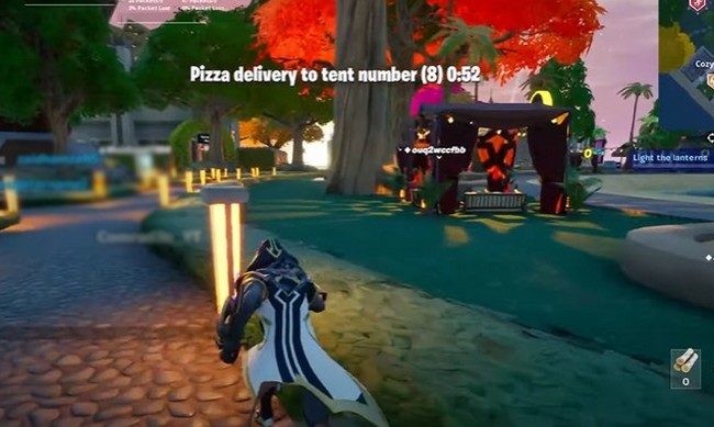 Livrer des pizzas 3 fois - Tournée Fête des Lanternes Fortnite-2