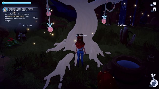 Quête Le Bosquet de Dreamlight dans Disney Dreamlight Valley