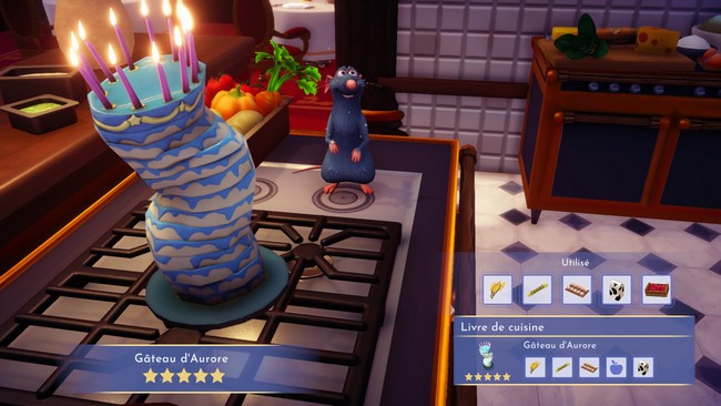 Recette Gâteau d'Aurore- Disney Dreamlight Valley