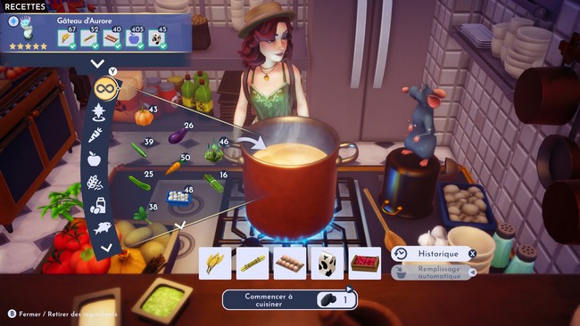 Recette Gâteau d'Aurore- Disney Dreamlight Valley