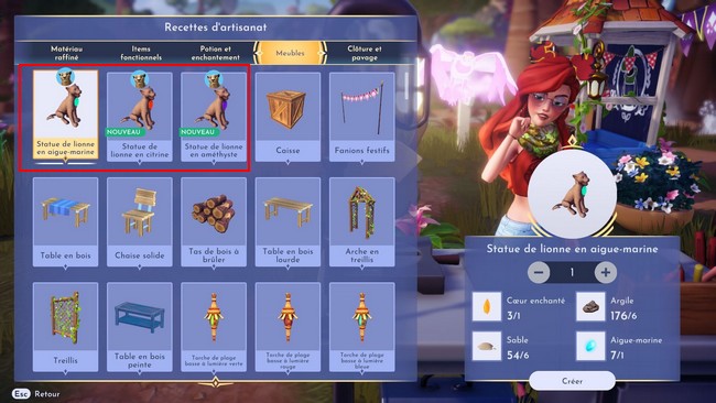 accomplir la quête Ici et là et retour Disney Dreamlight Valley