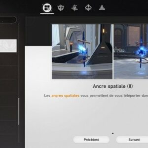 ancres spatiales Honkai Star Rail